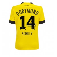 Borussia Dortmund Nico Schulz #14 Fotballklær Hjemmedrakt Dame 2022-23 Kortermet